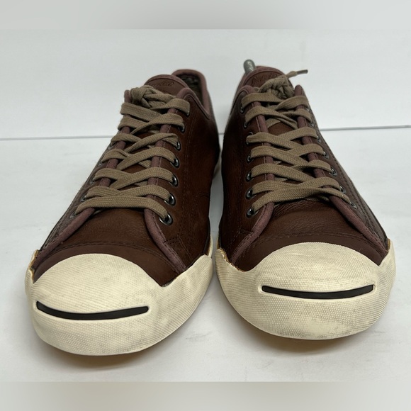 Converse Jack Purcell John Varvatos Leather Ox Sneakers Shoes Men's 12 - Picture 5 of 10